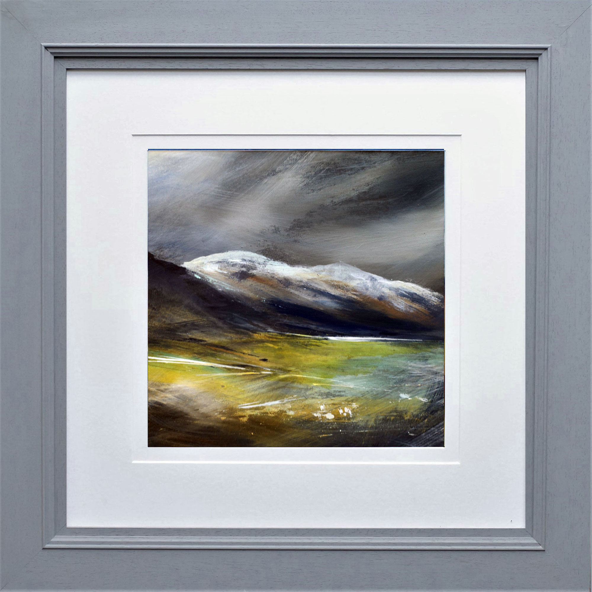 Winter Hill, a painting by lynne frost artist